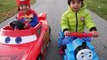 PLAYGROUND FUN Family Fun Playtime Thomas the Tank Engine POWER WHEELS Disney Cars Lightning McQueen