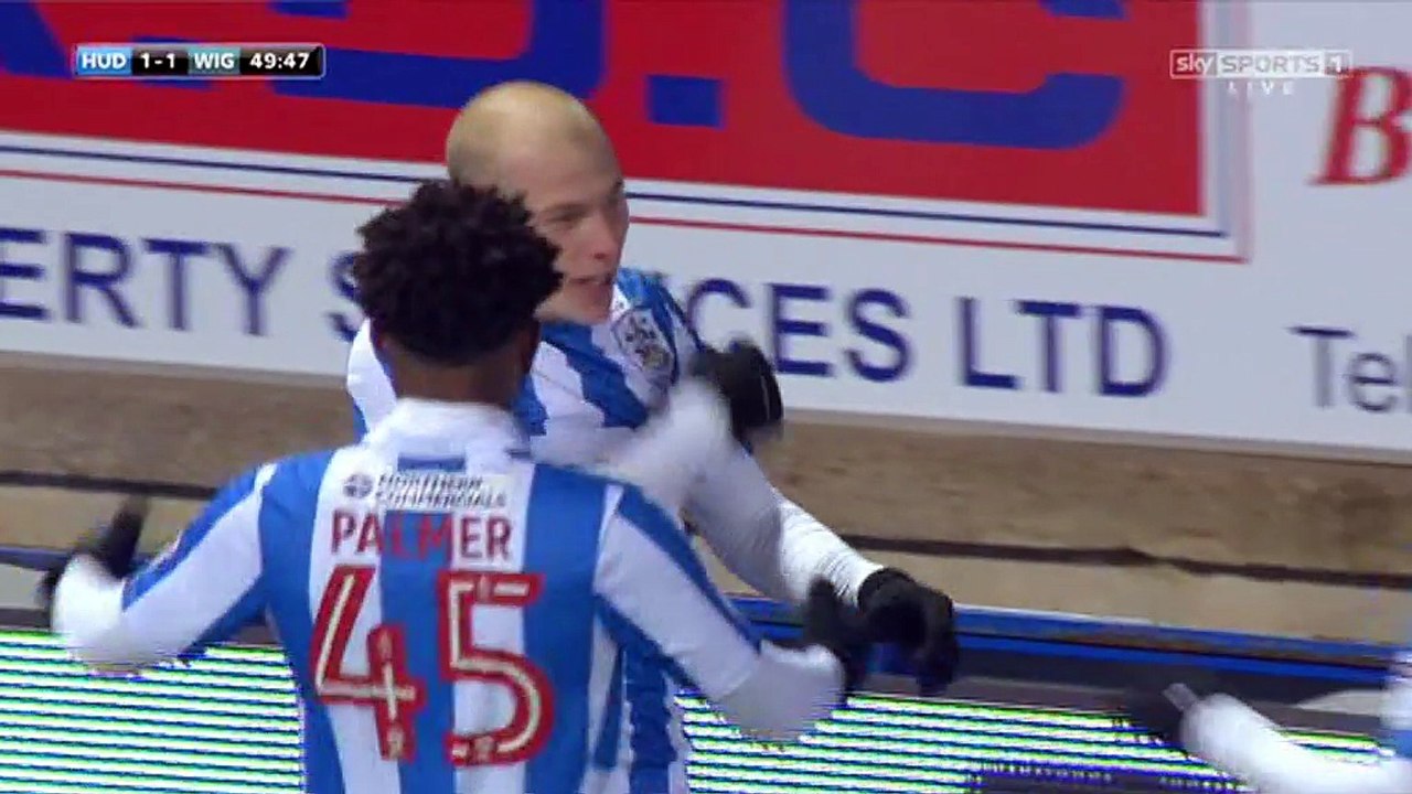 Aaron Mooy Goal HD - Huddersfield 1-1 Wigan  - 28-11.2016
