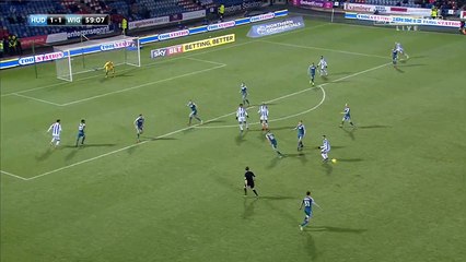 Yanic Wildschut Goal HD - Huddersfield 1-2 Wigan 28.11.2016