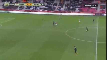 Remi Oudin Goal HD - Reims 1 - 0	 Niort 28.11.2016