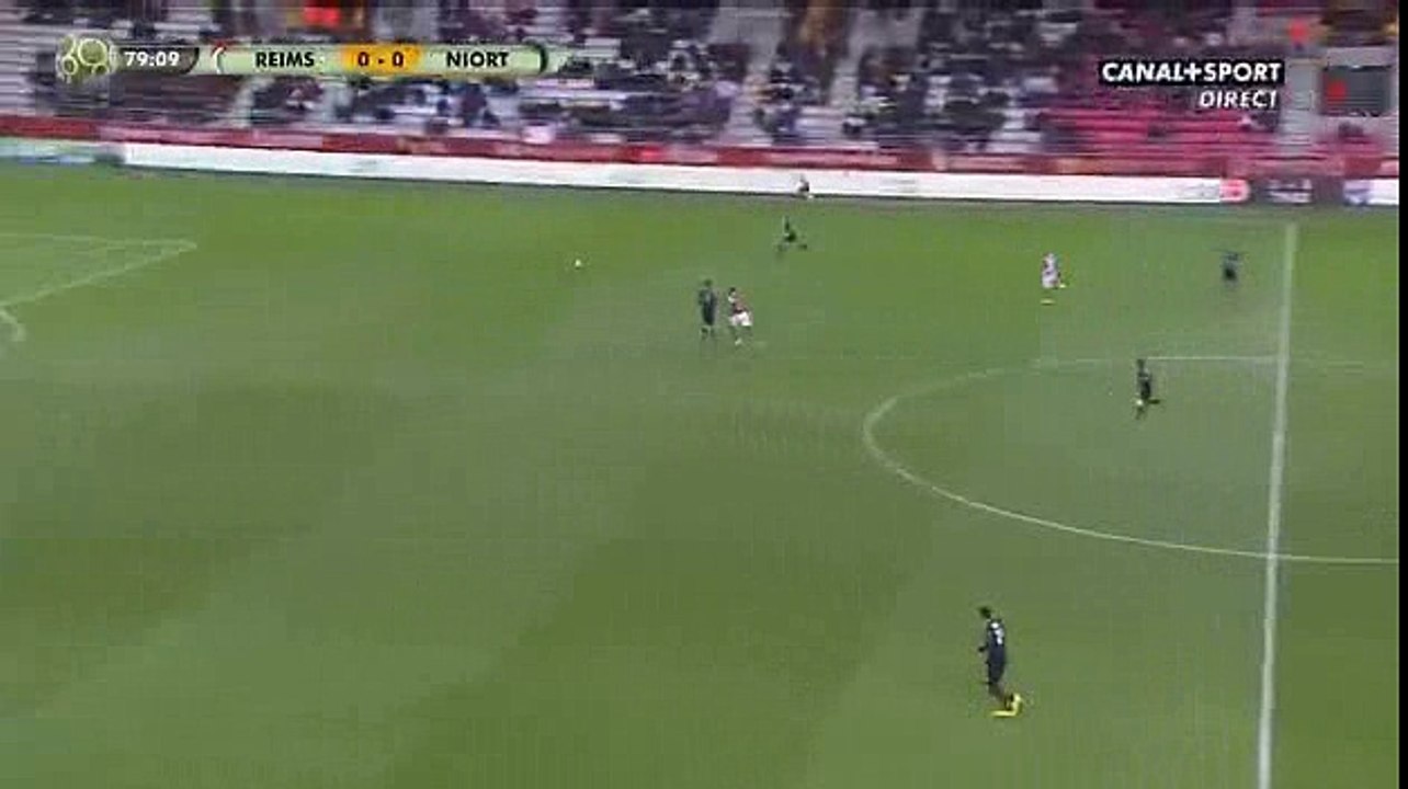 Remi Oudin Goal HD - Reims 1 - 0	 Niort 28.11.2016