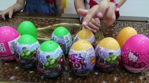 Telur Mainan Anak - Surprise eggs Marvel Avengers Assemble   Hello Kitty - Kids Toy @lifiatubehd