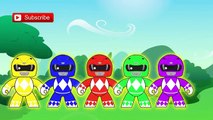 Finger Family Rhymes | Superhero | Power Rangers | Cartoons | Nursery Rhymes | Collection