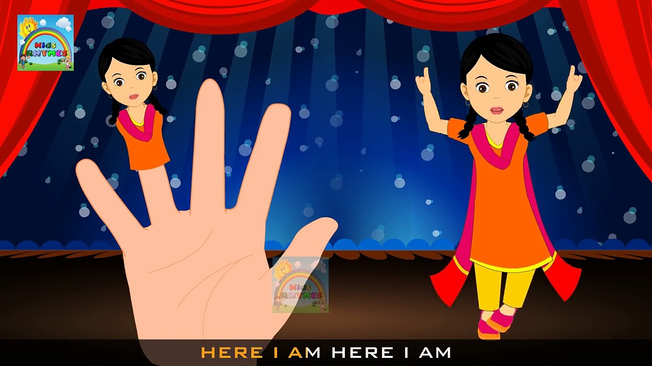 Finger Family Folk dance | Bhangra Dance Punjabi Finger Family | HD Nursery Rhymes For Kids