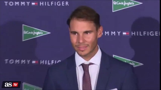 Rafael Nadal Interview at the Tommy Hilfiger event in Madrid. 28 Nov 2016