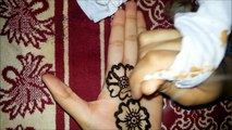 Simple Floral Henna - Arabic fusion style mehndi design video