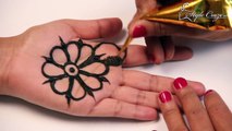 SIMPLE ARABIC MEHNDI DESIGNS FOR HANDS Step By Step For Beginners