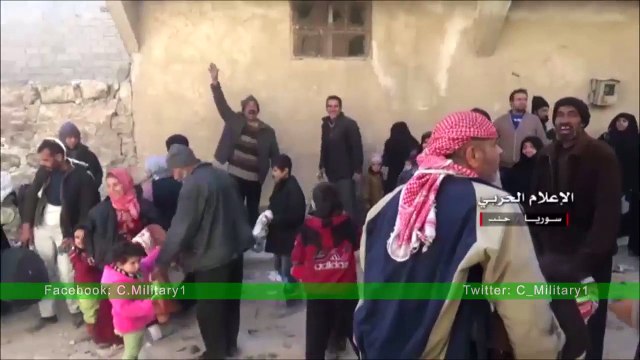 Алеппо, Сирия. Съемка 28 ноября 2016