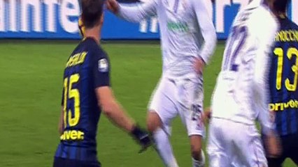 Mauro Icardi second Goal Inter 4 - 2 Fiorentina 2016