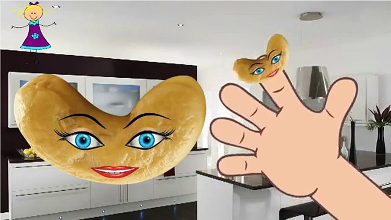 CASHEW NUT Finger Family Cartoon Nursery Rhymes | Finger Family Children 2D Rhymes