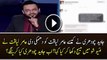 Amir Liaquat Bashing Javed Chaudhry For His Dhamki