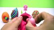 RAINBOW DOG CARS & SPIDERMAN MINIONS!!!- Play Doh Surprise Eggs Peppa Pig Español