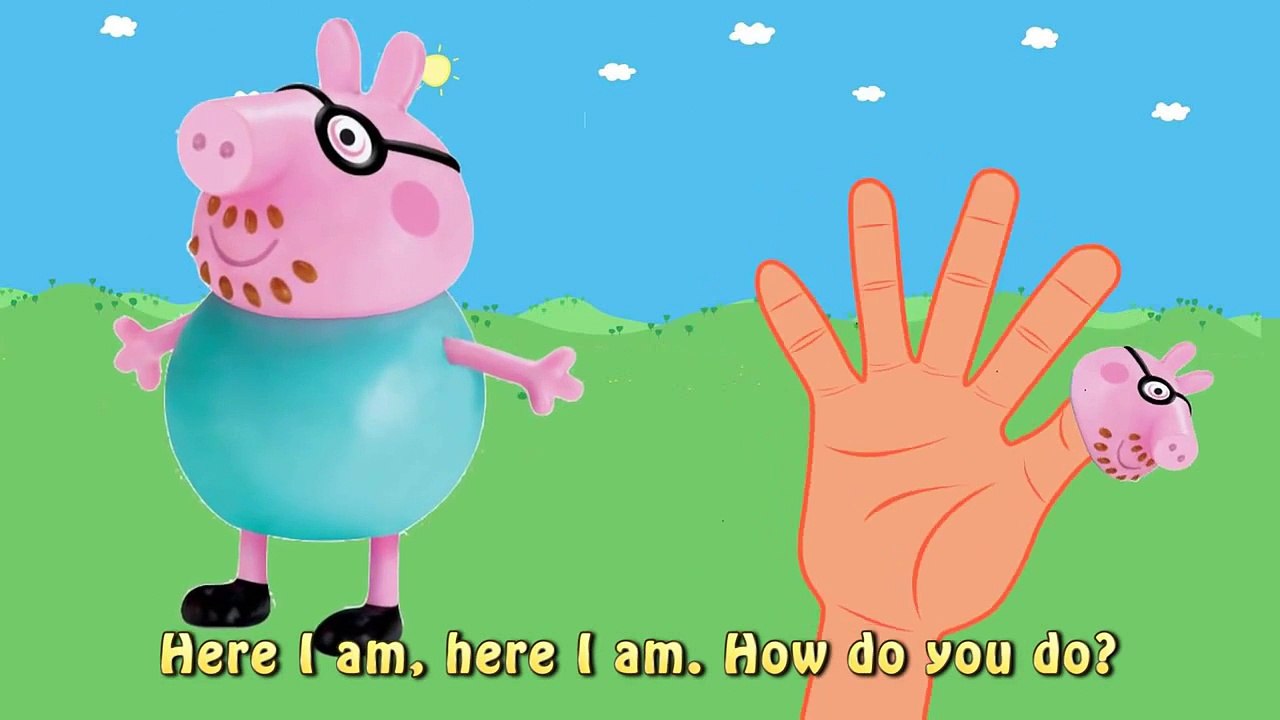 Finger Family Peppa Pig Finger Family Song Toys Dinosaur