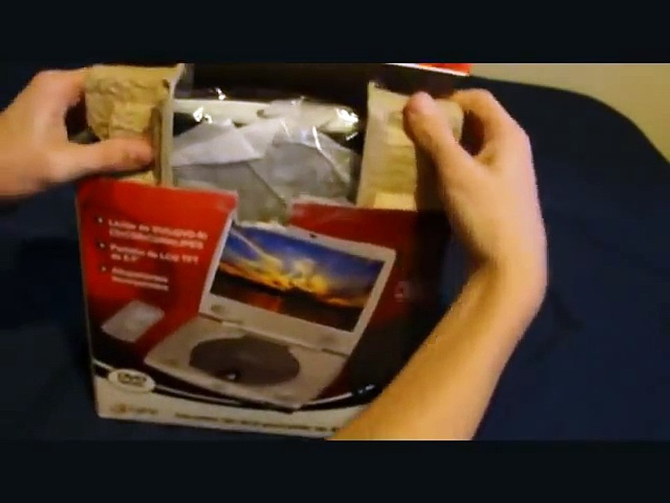 8.5  Portable DVD Player from GPX -Unboxing-