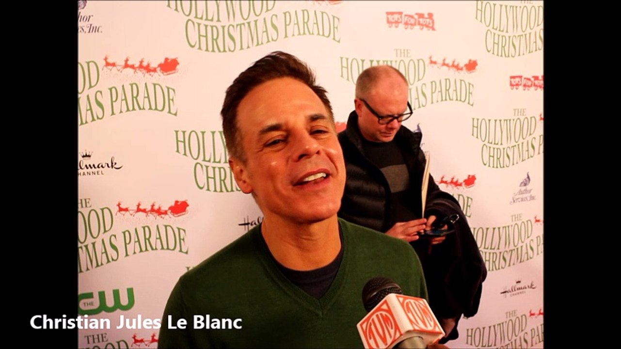 Christian Le Blanc of The Young and the Restless at 2016 Hollywood Christmas Parade