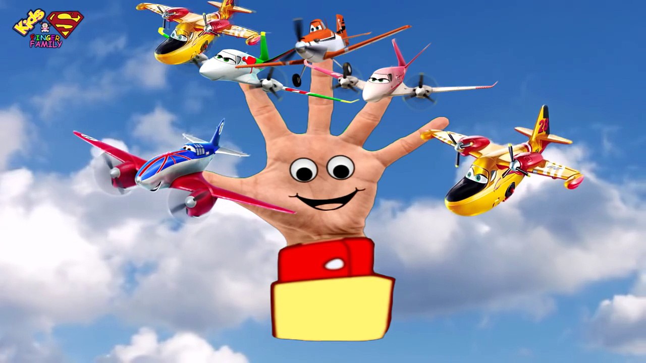 The Finger Family PLANES - Family Nursery Rhyme - Planes Finger Family ...
