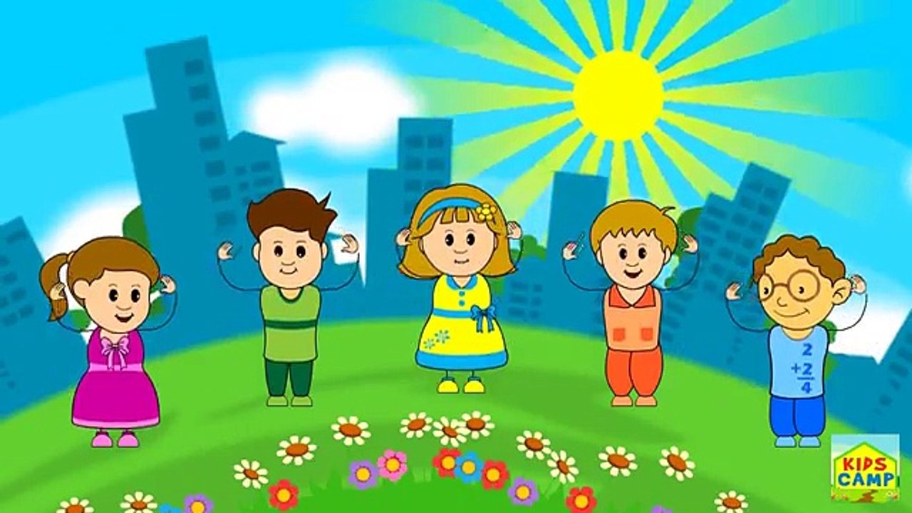 Head Shoulders Knees and Toes | Nursery Rhymes | Popular Nursery Rhymes by KidsCamp