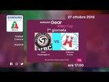 Casalmaggiore - Firenze 3-0 - Highlights - 7^ Giornata - Samsung Gear Volley Cup 2016/17