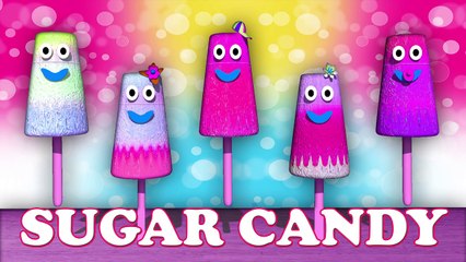Finger Family Sugar Candy Ice Cream Sugar Candy Finger Family songs With Lyrics
