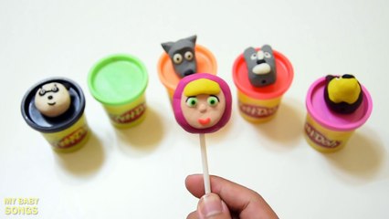 Talking Tom Friends Play Doh Finger Family Song Kids nursery rhyme