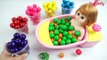 ᴴᴰ Learn Colors Baby Doll Bath Time with Gum Ball Shopkins My Little Pony Paw Patrols Disney Monster