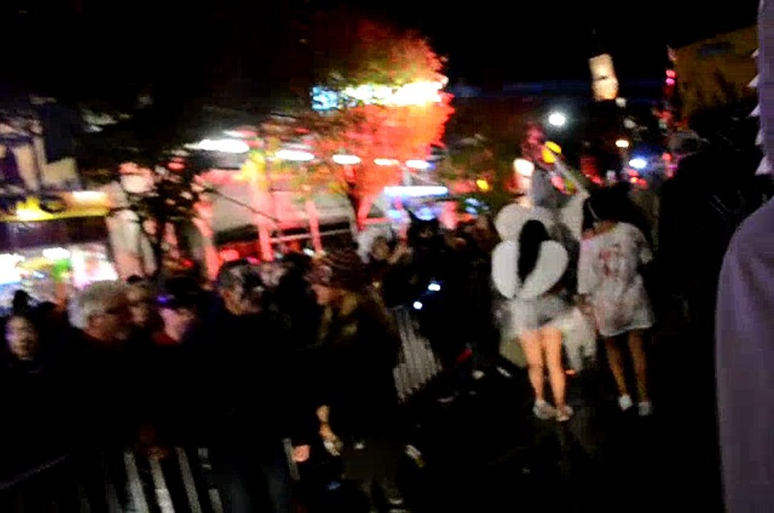 NYC Halloween Village Parade 10-31-2016: Parade Route - Part 2