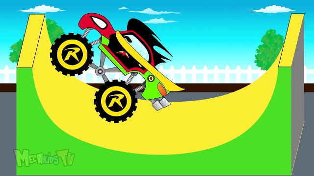 Robin Truck - Monster Trucks For Kids - Kids Video