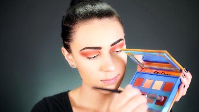 ❤️ Smokey Eyes & Glitter Lips Makeup Tutorial Victoria Lyn Beauty