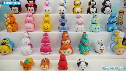 Disney Tsum Tsum Series 1 Stackables Complete Set and Full Collection Vinyl Minifigures Opening