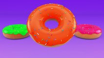 Learn Colors with 3D Donut for Toddlers Kids Babies - Colours for Kids to Learn
