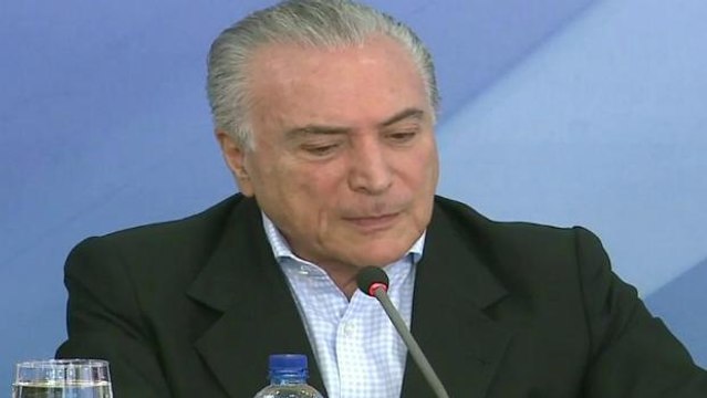 PSOL protocola pedido de impeachment de Michel Temer
