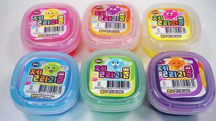 How To Make Rainbow Color Foam Jelly Monster Slime Learn Colors Baby Doll Bath Time