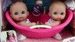 Twin Baby Dolls Bathtime Lil Cutesies Babies Bathtube w/ Shower How to Bath a Baby Doll Toy Videos