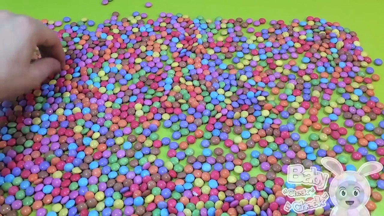 Learn To Count 1 to 100 with Candy Numbers! Surprise Eggs Smarties ...