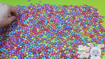 Learn To Count 1 to 100 with Candy Numbers! Surprise Eggs Smarties Candy!