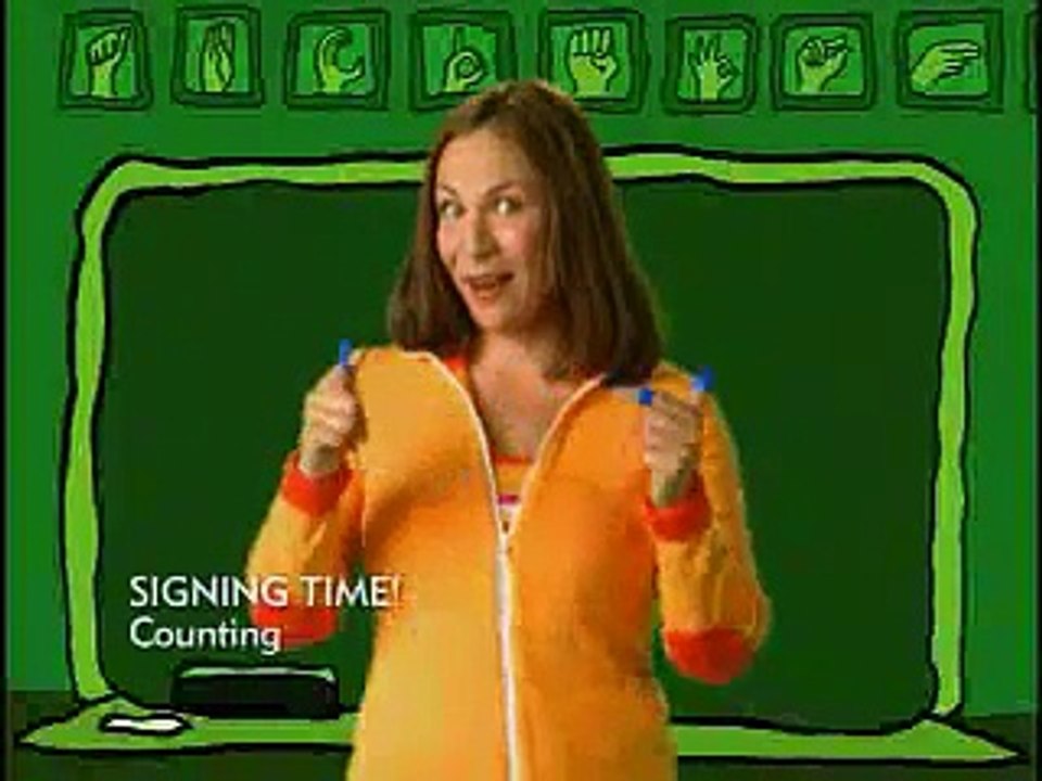 Signing Time! Counting - Dailymotion Video