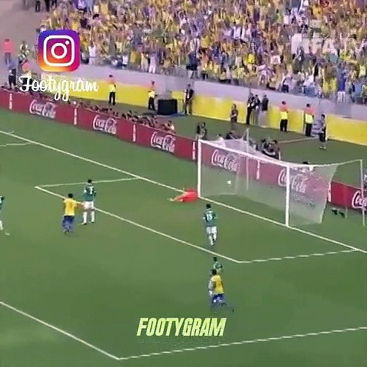 Neymar great volley golazo