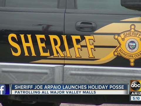 Maricopa County begins its 'Holiday Posse' to deter crime at shopping malls