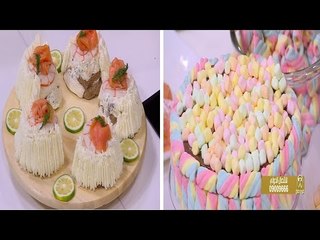 قوالب السلمون - تورتة شم النسيم السريعة - نصيحة عن طريقة الأكل | حلو و حادق حلقة كاملة