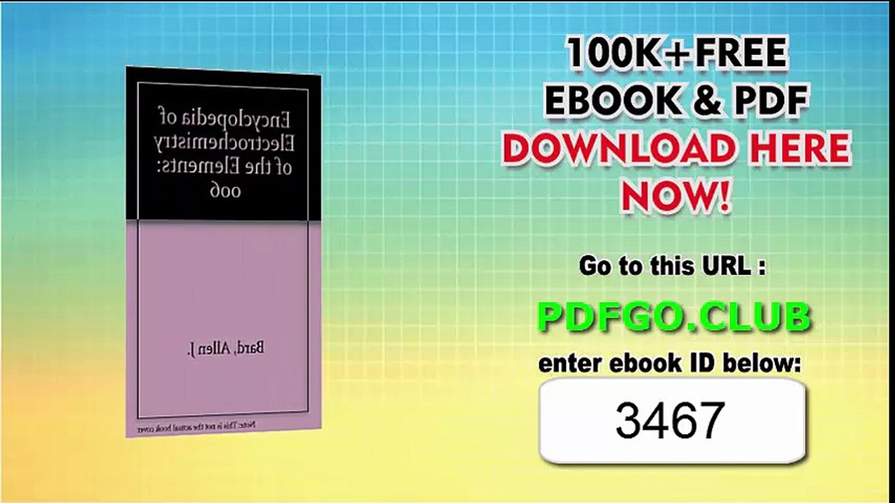 Encyclopedia of Electrochemistry of the Elements, Vol. 6