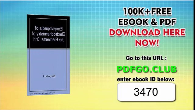 Encyclopedia of Electrochemistry of the Elements_ Organic Section, Vol. 11 - Hydrocarbons, Hydroxy Compounds