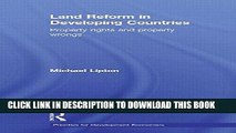 [READ] Kindle Land Reform in Developing Countries: Property Rights and Property Wrongs (Routledge