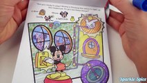 Magic Marker Imagine Ink Pens with Mickey Mouse and Minnie Club House Game Coloring Book