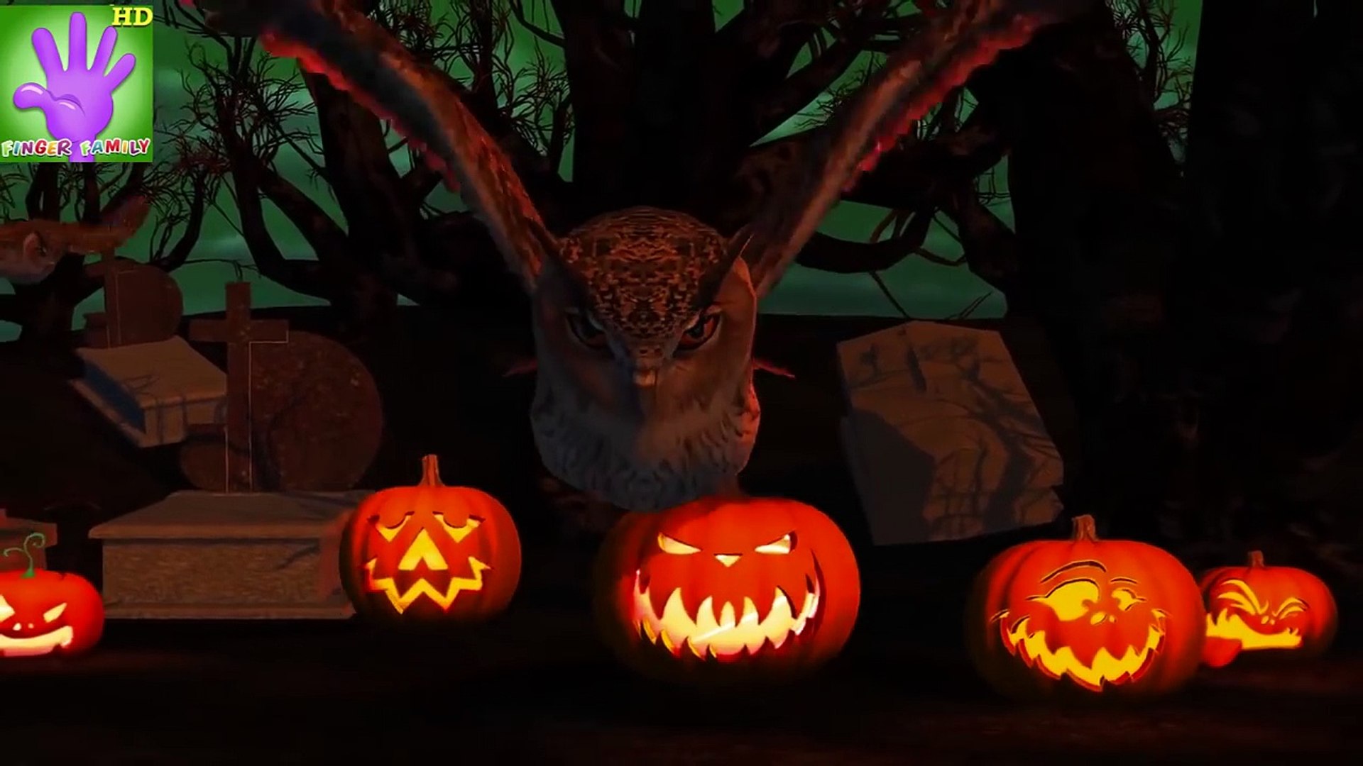 Halloween Pumpkin For Kids | Halloween Finger Family | Finger Family HD