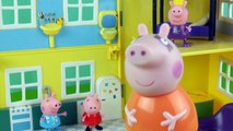 The Three Little Pigs story time with Peppa Pig - Fairy Tales for children 3 little pigs