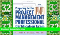 Best Price Preparing For The Project Management Professional (PMP) Certification Exam(pmp Michael