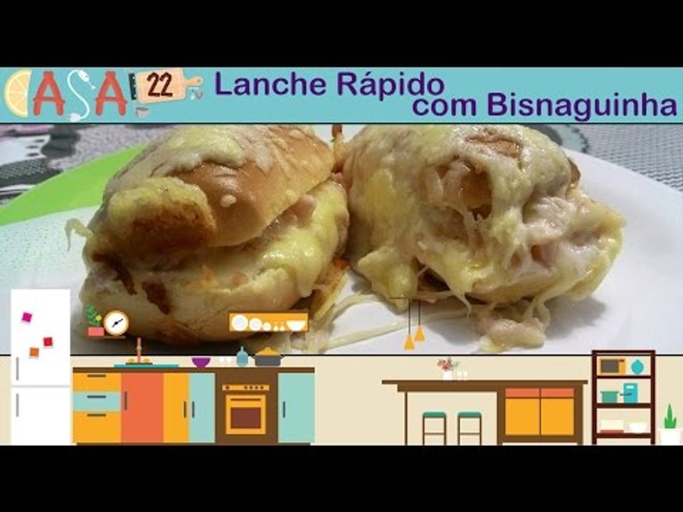 Lanche Rápido com Bisnaguinha  -  #0078