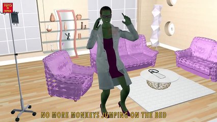 5 Little HULK DONALD TRUMP Jumping On The Bed | Nursery Rhymes for Children | 3D Animation