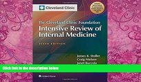 Online James K. Stoller MD The Cleveland Clinic Foundation Intensive Review of Internal Medicine