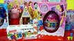 3 x Kinder Surprise eggs & One GIANT Disney Princess Kinder Surprise Easter Chocolate Egg Opening